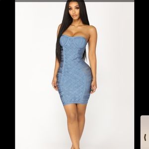 Fashion Nova Brand New Bandage Dress
